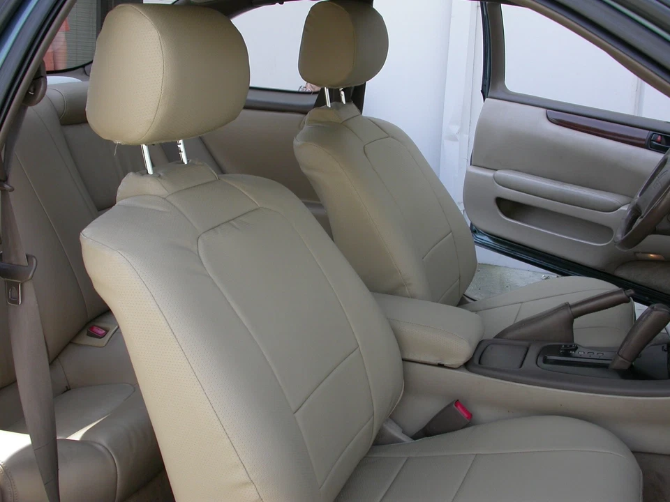 FUNDAS DE ASIENTO PARA LEXUS SC300 SC400 1992-98 IGGEE S. CUERO HECHAS A MEDIDA 13 COLORES Foto 2 de 4