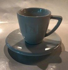 NESPRESSO Demitasse Coffee Cup & Saucer ~ White ~Made In Germany