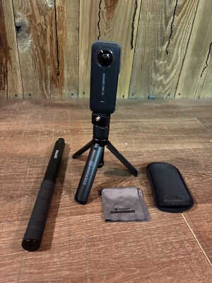 Insta360 One X2 Camera, no batteries, lightly damaged lens pictured