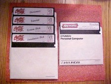 Electric Desk  Keyworks Alpha Software 1984 5.25" floppy discs