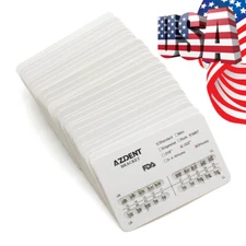 20PCS/PACK Dental Orthodontic Brackets Braces Standard MBT 022 Hooks 3 AZDENT