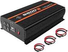 5500W Inverter Power Inverter 12V to 110V dc to ac Power Converters Camp Car