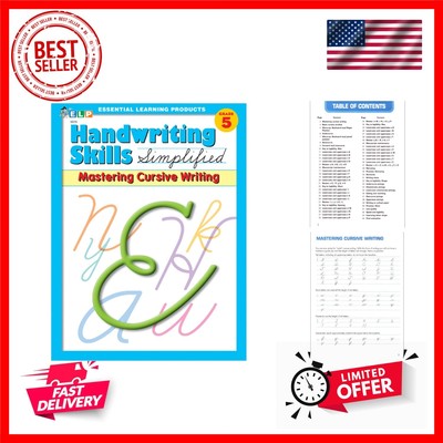 Zaner-Bloser Simplified Method Handwriting Skills Grade 5 Mastering Cursive