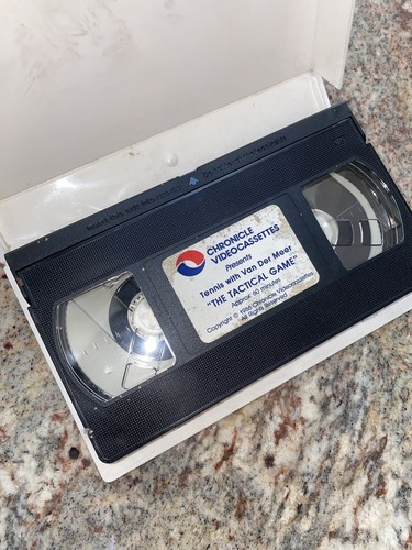 3 Vintage Tennis VHS Lessons John McEnroe Bjorn Borg Dennis Van Der Meer Lot - Picture 12 of 12