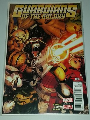 GUARDIANS OF THE GALAXY #4 NM+ (9.6 OR BETTER) MARCH 2016 MARVEL COMICS
