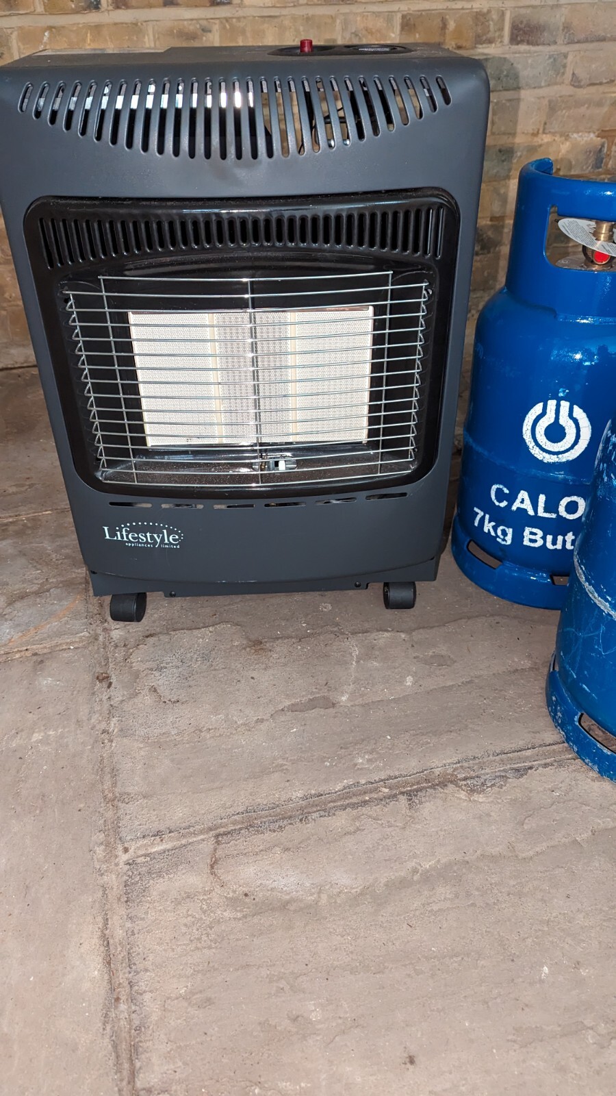 Gas Heater With X2 Calor Gas Bottles 6Kg eBay