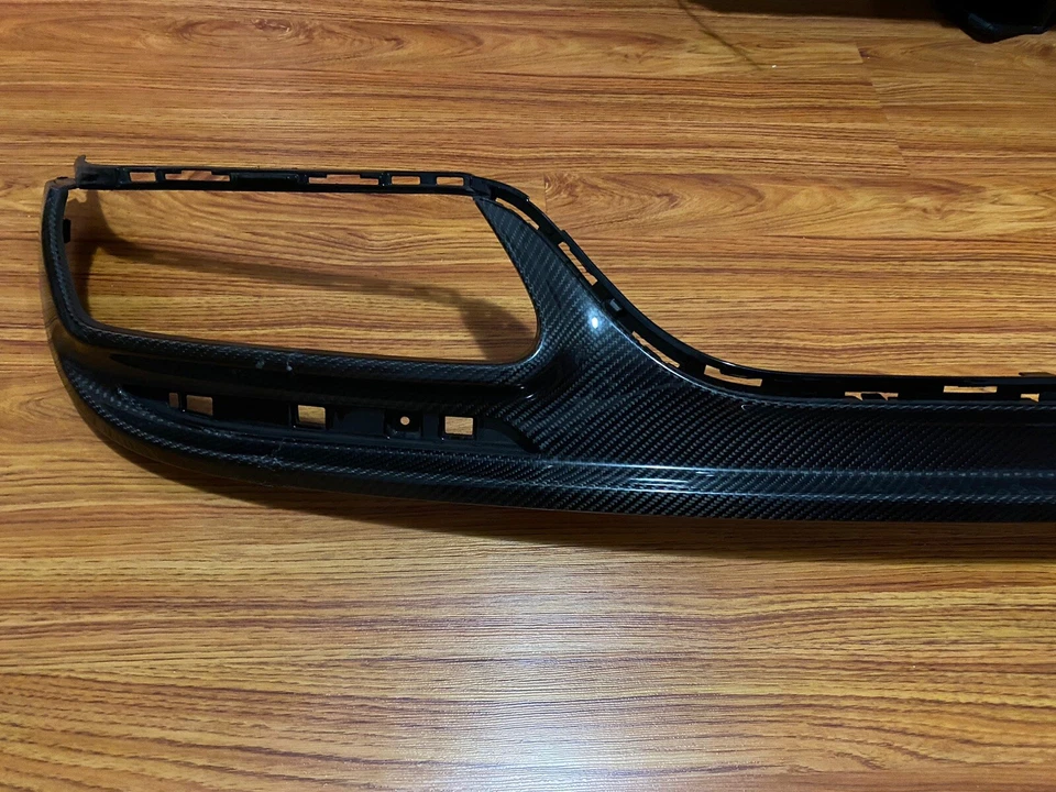 MERCEDES OEM 15-17 S65 AMG Rear Diffuser Bumper-Upper Panel 2178850900 - Image 2 of 4