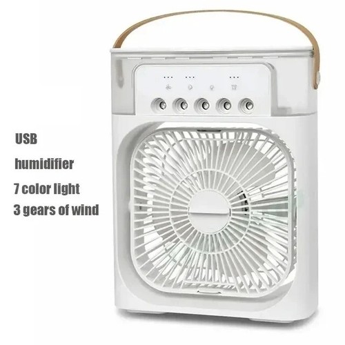 New Portable Air Conditioner, Evaporative- 3-in-1 BTU Small USB ICE Cooler Fan - Picture 9 of 10