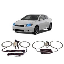 Bright Blue Angel Eye Headlight Halo Kit For Scion Tc 08-10