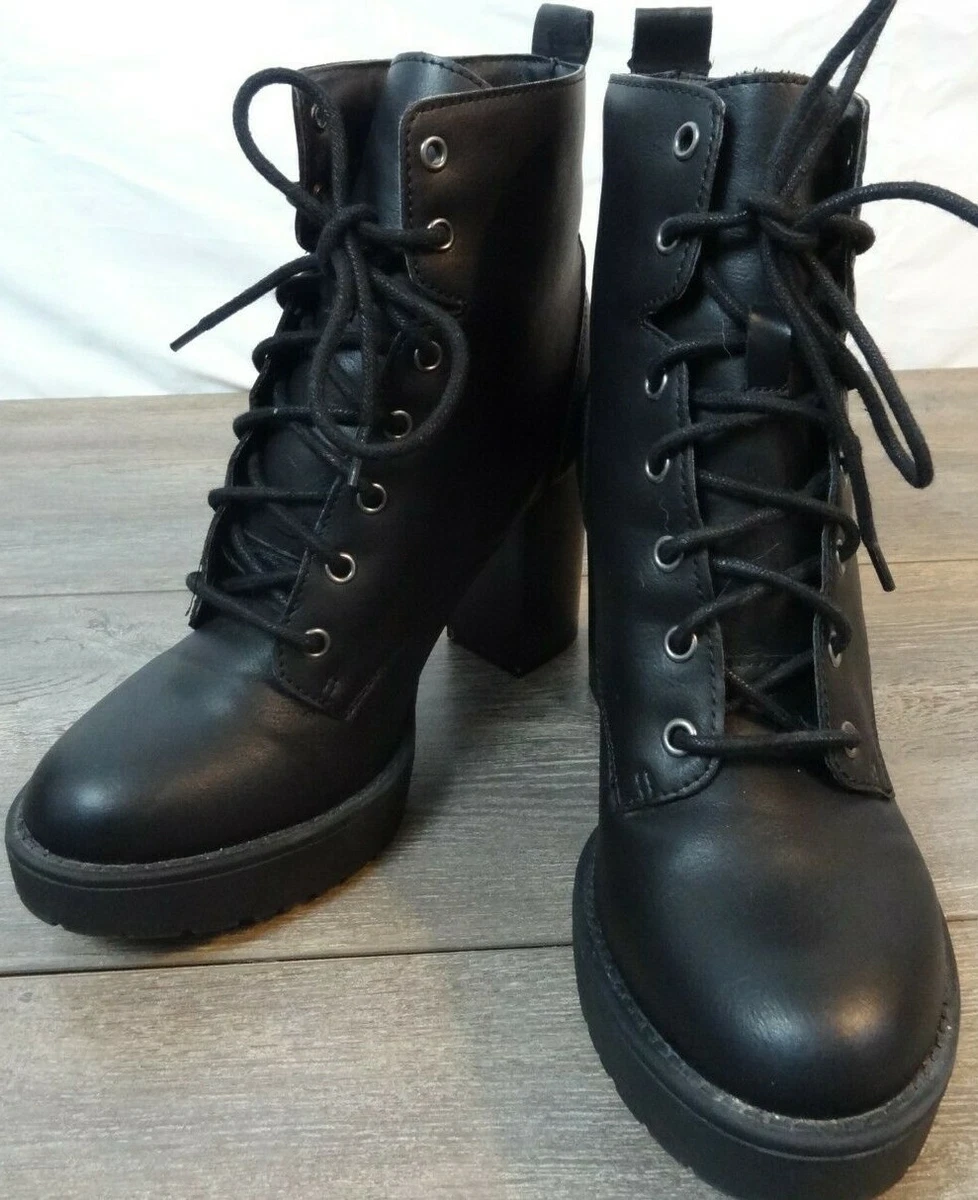 Madden girl veera outlet velvet combat boot