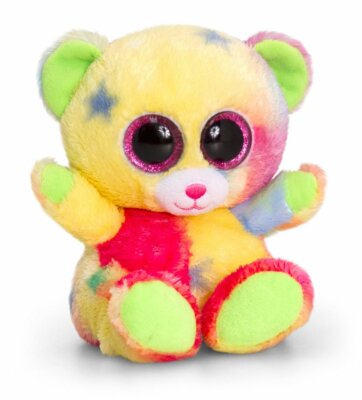 huge rainbow teddy bear