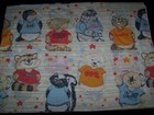 Shirt Tales vintage flat twin bed sheet 1970s 1980s TV Cartoon