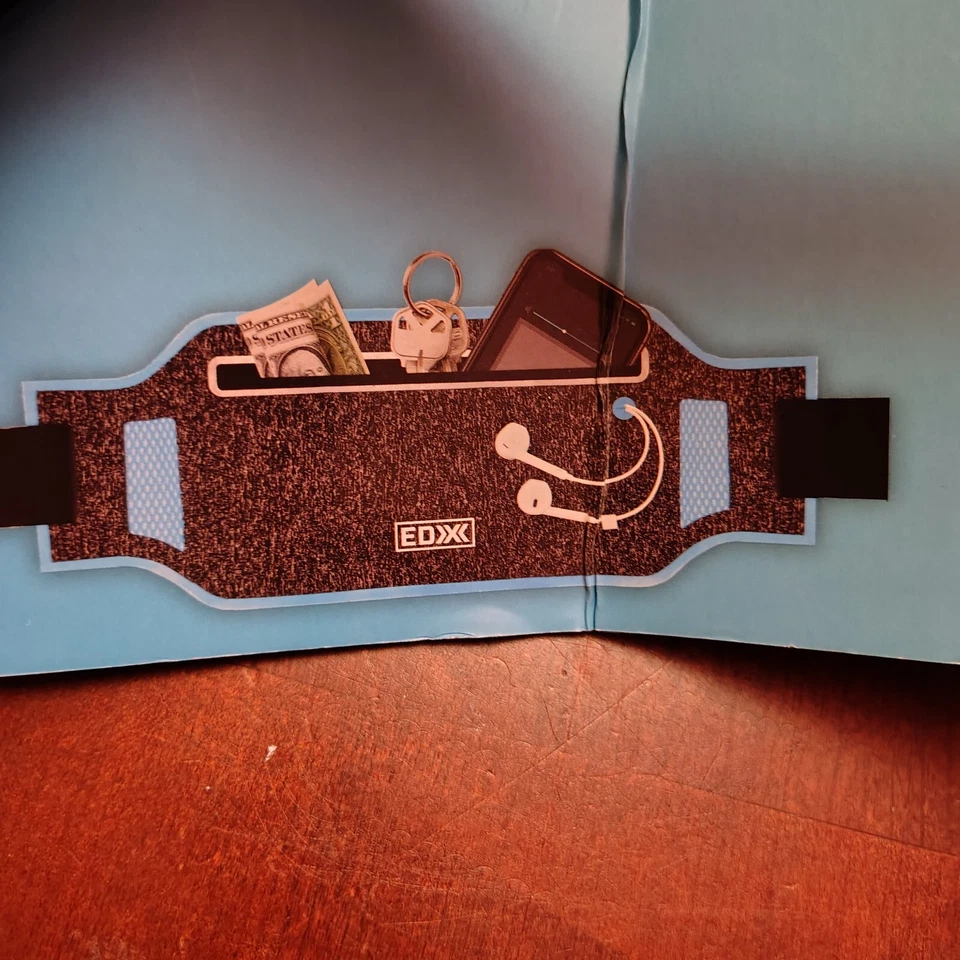 Waterproof Running Jog Belt AdjustablePouch Fanny Pack Sport Camping B38 - Image 4 of 4