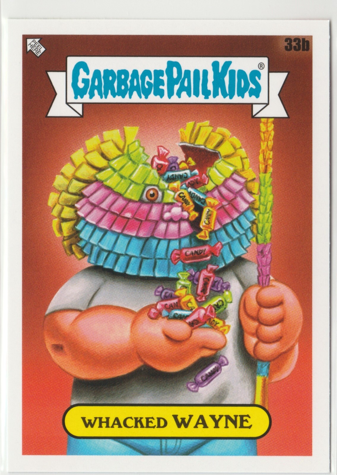 Whacked Wayne #33b Garbage Pail Kids 2024 Kids At Play Series KAP Card