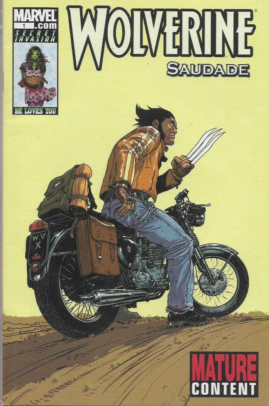 WOLVERINE SAUDADE - Back Issue (S)
