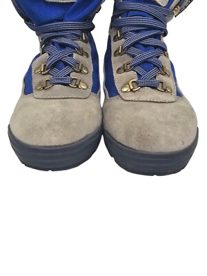 Tecnica Vintage 80s Suede Gor-Tex Trekking Hiking Boots Grey  display picture 1
