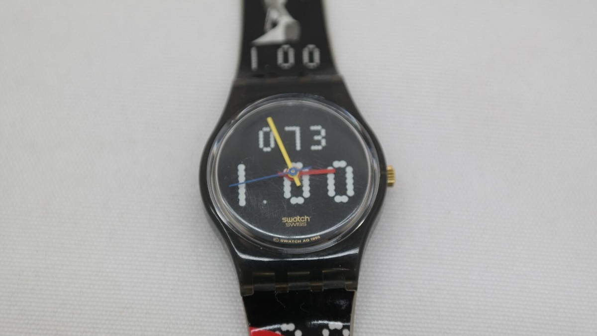 1996 Atlanta Olympics Centennial Games Nadia Comaneci Swatch 