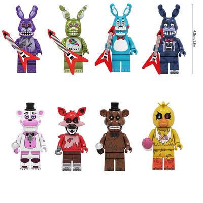 Five Nights At Freddy s 8 Teile Konvolut Minifiguren 8 Figuren Set kompatibel Brick
