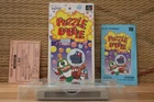 Puzzle Bobble w/box manual memo Nintendo Super Famicom SFC Very Good+ Condition!