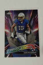 Ladd McConkey RC 2024 Topps Chrome Football - Future Stars #FS-13 L.A. Chargers