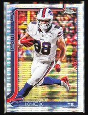 2025 Topps Chrome Football Dawson Knox Pulsar