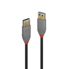 Lindy Cable 2m USB A to USB A 3.2 Gen 1 5Gbps 36752