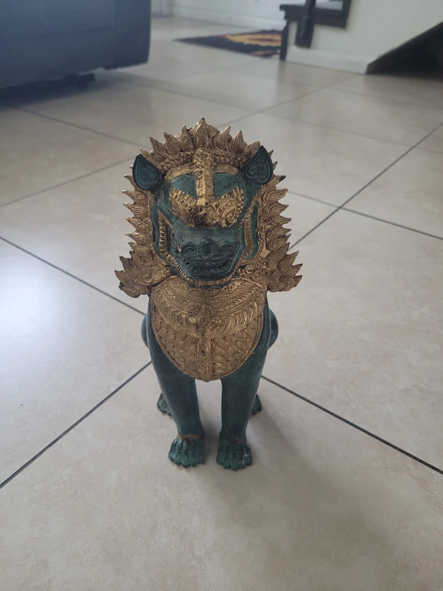 中国古董青铜狗雕像、雕像| eBay