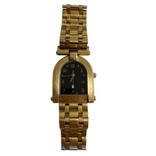 Emanuel Ungaro - Raro orologio vintage in acciaio placcato d'oro donna