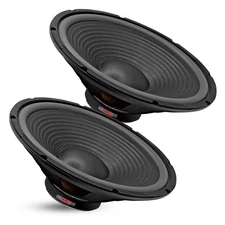 5Core 15" Subwoofer Pair Speaker 450W 8Ohm Replacement Audio PA DJ Sub Woofer