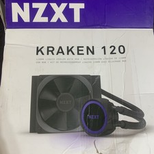 NZXT Kraken RL-KR120-B1 Cooler -Black  Open Box - never used 
