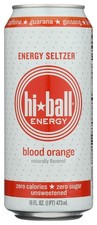Hiball Energy Seltzer Blood Orange 16 Fl Oz Can Beverage