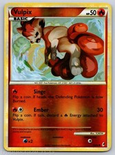 Vulpix 75/95 Common Call of Legends Pokemon Reverse Holo LP on eBay