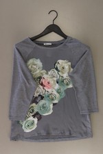 ⭐ Tamaris camicetta per le signore taglia 36, S con disegno floreale grigio ⭐