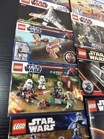 Lego Star Wars Instruction Manual Lot Of 13