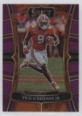 2023 Select Draft Picks Concourse Purple Prizm 12/75 Travis Etienne Jr #44 0wc9