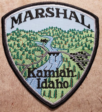ID Kamiah Idaho Marshal Shoulder Patch