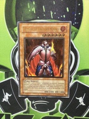 Thestalos der Feuersturmmonarch rds-de021 1. Auflage Ultimate Rare Euro Yugioh NM