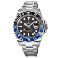Orologio uomo Rolex GMT Master ll Batman blu e nero M116710BLNR-0002-PO