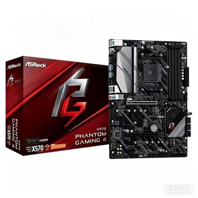 ASRock AMD X570 Motherboard ATX X570 Phantom Gaming 4 AM4 DDR4 SATA3 HDMI DP NEW