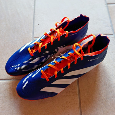 adidas Predator LEAGUE MG Fußballschuhe  blau orange weiß GR. 48