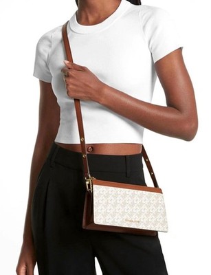 MICHAEL KORS Tasche EMPIRE LG CONV Xbody vanilla