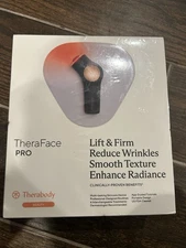 THERABODY THERAFACE PRO MULTI USE FACIAL HEALTH DEVICE WHITE REDUCE WRINKLES NEW