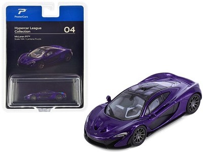 PosterCars H04B 1/64 McLaren P1 Lantana Purple Metallic with Black