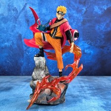25cm Naruto Anime Figure Uzumaki Naruto Uchiha Sasuke PVC Statue Gift - Image 5