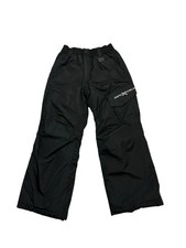 Youth Boys ZEROXPOSUR Ski-Snow Pants Snap Zipper Closure Black Size Small 8