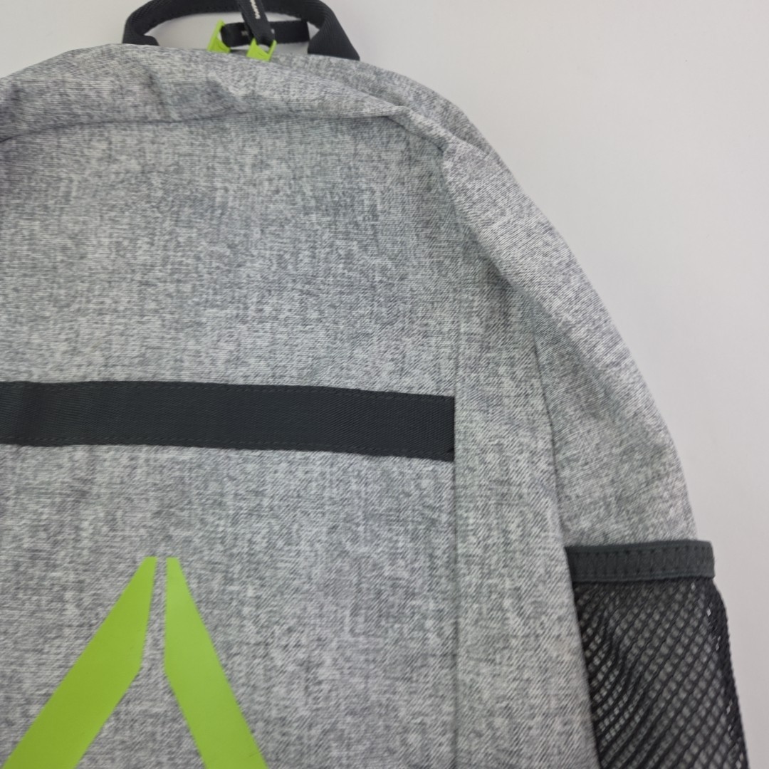 Reebok Essentials Basic Gray Backpack Back pack B… - image 3