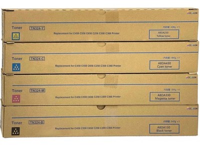 TN324 Toner Cartridge High Yield for Konica Minolta bizhub A8DA130 A8DA430