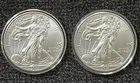 Lot Of 2 - 2011 American Silver Eagle - 1oz - .999
