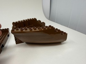 Lego 6285 Black Seas Barracuda Boat Hull 2557c03 - 2559c03 - 2560 Schiffsrumpf