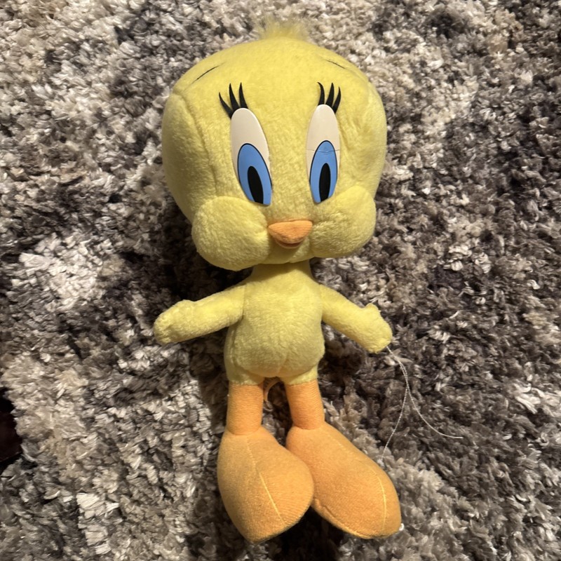 Tweety Bird Plush Stuffed Animal Looney Tunes Soft Yellow Collectible Toy